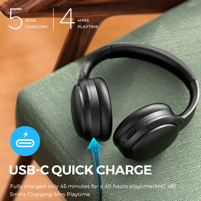 SoundPEATS A6 Wireless Headphone - Image 3