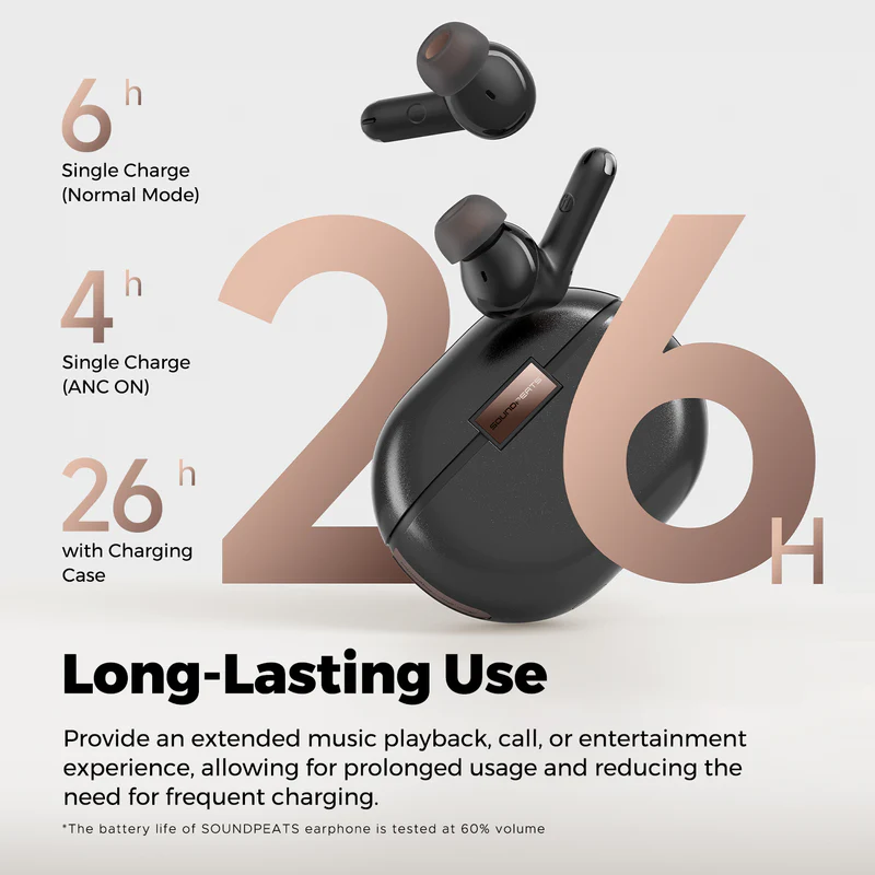 SOUNDPEATS Air4 Pro In-ear aptX Lossless Wireless Earbuds - Image 6