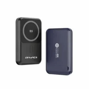 Awei P139K 10000mAh 22.5W Magnetic Wireless Power Bank (BLACK)