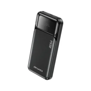 Awei PA-90 10000mah 22.5W Fast Charging Power Bank(BLACK)