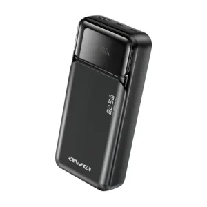 Awei PA-92 20000mah 22.5W Fast Charging Power Bank (BLACK)