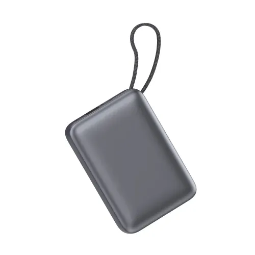 QCY PB20A 20000mAh 45W PD Fast Charging Mini Power Bank with Built-in Type C Cable - Image 4