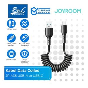 JOYROOM A38 Easy Travel Series Type C to Lightning Coiled Data Cable