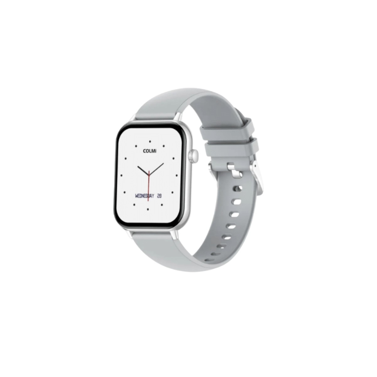 Colmi C28 AMOLED Display Ultra Slim Smartwatch With Leather Strap