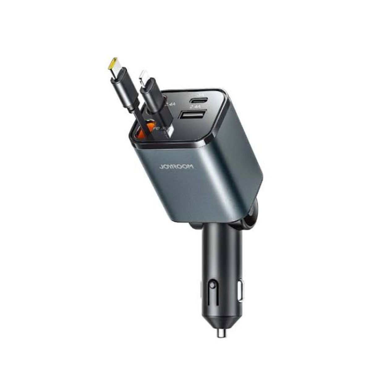JOYROOM JR-CCL05 Car Charger 4 in 1 Retractable
