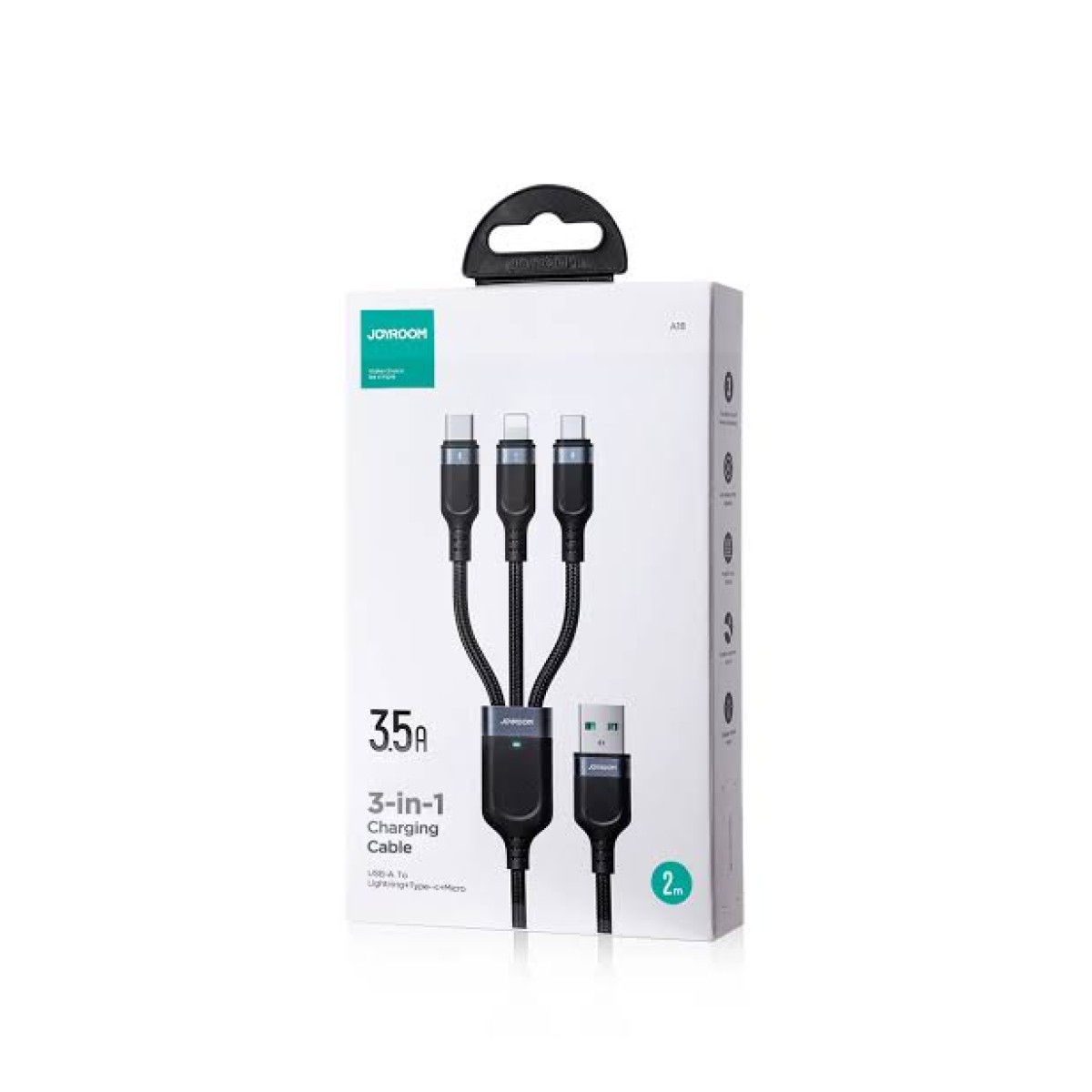 JOYROOM A18 3.5A USB 3 In 1 Data Cable