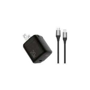 QCY 20W Charger with Cable Set Type-C to Type-C (CK02-MG)
