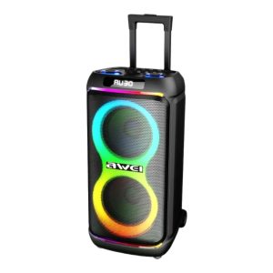 AWEI KT33 Bluetooth Speaker Troly with 2 Microphone