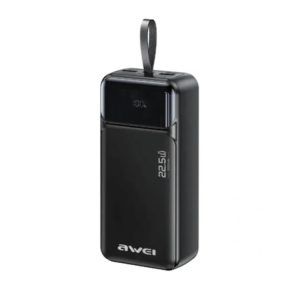 AWEI PA-104 22.5W Built-in Cable 30000mAh Power Bank